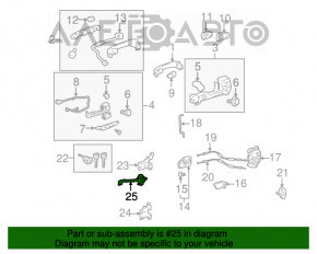 Ограничитель двери передней правой Toyota Avalon 05-12