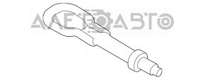 Буксировочный крюк Lincoln MKZ 13-16 новый неоригинал FEBEST