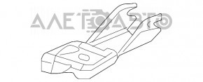 Лопух переднього підрамника прав Honda Civic X FC 16-