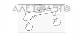 Ручка потолка передняя правая Lexus IS 14-20 серая