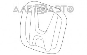 Эмблема решетки радиатора grill Honda HR-V 16-18