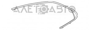Молдинг двери верхний задний левый Toyota Camry v70 18- хром новый OEM оригинал