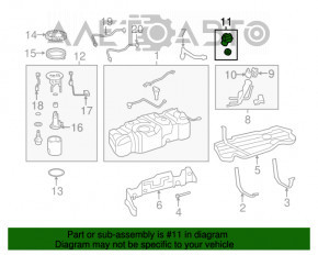 Крышка заливной горловины бензобака Toyota Camry v50 12-14 usa