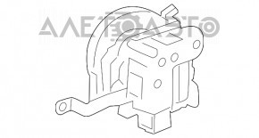 Актуатор моторчик привод печки вентиляция Honda Accord 13-17 облом креп фишки