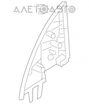 Заглушка бокового зеркала передняя правая Infiniti JX35 QX60 13-