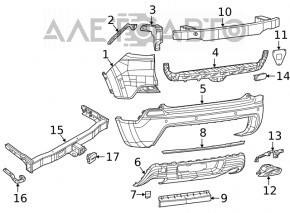 Фаркоп Jeep Cherokee KL 14-