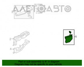 Блок запобіжників BODY ECU Toyota Camry v40 hybrid