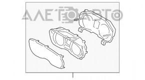 Щиток приладів Subaru XV Crosstrek 13-17