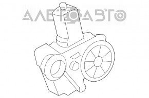 Мотор склопідйомника задній правий Toyota Sienna 11-20