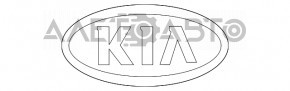 Емблема напис Hybrid кришки багажника Kia Optima 11-15