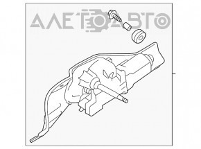 Трапеция дворников с моторчиком задняя Subaru XV Crosstrek 13-17
