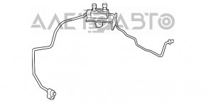 Трубка кондиціонера довга, залізо Toyota Rav4 06-12 новий OEM оригінал