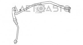 Трубка кондиціонера компресор-пічка перша Toyota Camry v55 15-17 2.5 usa