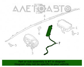 Подушка безпеки airbag сидіння прав Hyundai Tucson 16-20