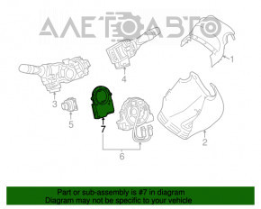 Датчик кута повороту керма Toyota Camry v50 12-14 usa