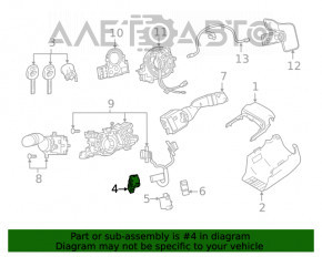 Кнопка запалювання Start-Stop Toyota Prius 50 16-