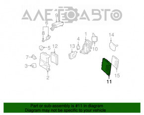 Computer power manager control Toyota Prius 30 10-12