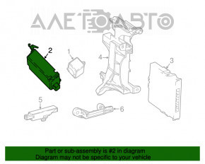 RECEIVER ASSY. ELECTRICAL KEY & TPMS Toyota Camry v70 18-