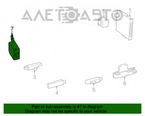 RECEIVER ASSY, ELECTRICAL KEY & TPMS Toyota Rav4 13-18