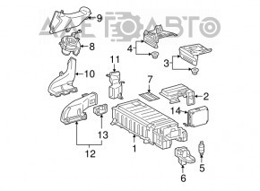 Компьютер батареи ВВБ Toyota Prius 20 04-09