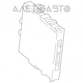 Smart Key Control Module Toyota Prius 16-