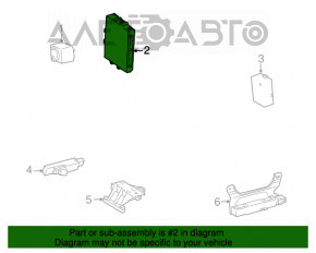 Комп'ютер Smart Key Lexus RX350 RX450h 10-15