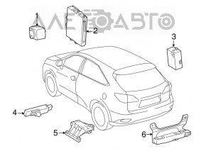 Компьютер Smart Key Lexus RX350 RX450h 10-15