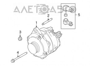 Генератор Ford Explorer 11-19