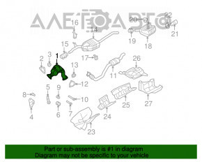 Катализатор Audi Q5 8R 09-17 2.0T