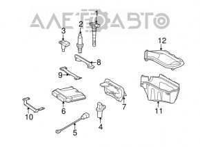 Блок ECU комп’ютер двигуна Audi A4 B8 08-16 2.0T