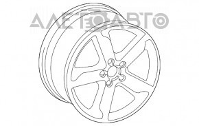 Диск колесный R19 Audi Q5 8R 09-12 тип 1