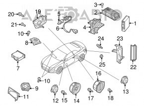 Підсилювач Audi A4 B8 08-16