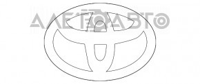 Эмблема значок TOYOTA двери багажника Toyota Sienna 11-20 новый OEM оригинал