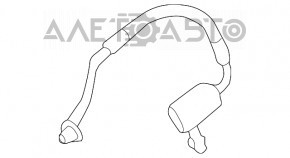 Трубка кондиционера конденсер-компрессор Nissan Leaf 13-17 тип 1, первая