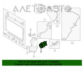 Компресор кондиціонера Infiniti Q50 14-15 3.7