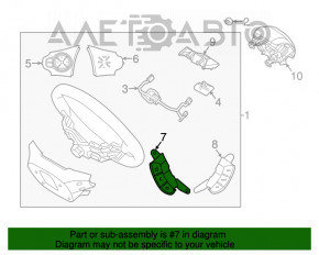 Подрулевой переключатель левый Kia Soul 14-19 без птф
