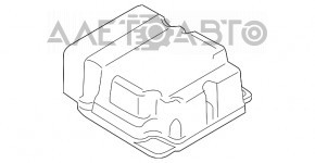Модуль srs airbag компьютер подушек безопасности Porsche Cayenne 958 11-14