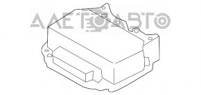 Модуль srs airbag комп'ютер подушок безпеки Hyundai Elantra UD 11-13 дорест, під перешив
