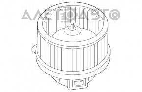 Мотор вентилятор пічки Hyundai Elantra AD 17-20 новий OEM оригінал