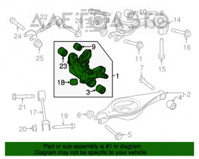 Цапфа позаду порошку Ford Explorer 11-19