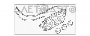 Керування клімат контролем Mazda 3 14-16 BM dorest мануал