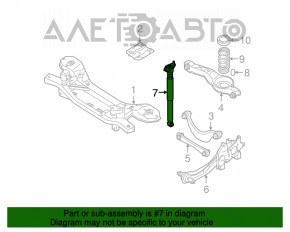 Амортизатор задній правий Mazda3 2.3 03-08