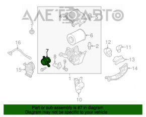 Корпус витратоміра повітря Ford Focus mk3 11-18 2.0