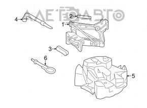 Набір інструментів комплект Ford Escape MK3 13-