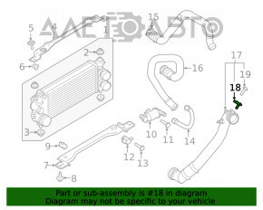 Расходомер воздуха Ford Mustang mk6 15- 3.7