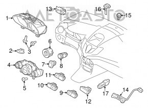 Управление климат-контролем Ford Fiesta 11-19