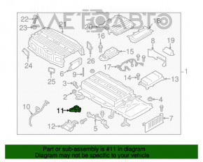 Чека батареї Ford C-max MK2 13-