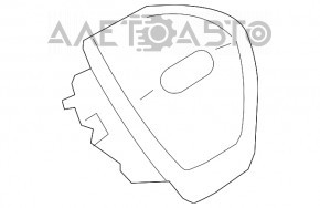 Подушка безопасности airbag в руль водительская Ford Transit Connect MK2 13-
