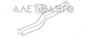 Підсилювач переднього підрамника прав Ford Escape MK3 13-19 без кронштейна новий неоригінал