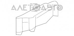 Середня частина блоку запобіжників ліва сторона Nissan Rogue 14-20 новий OEM оригінал
